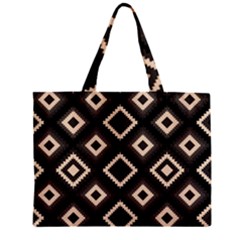 Native American Pattern Zipper Mini Tote Bag by Valentinaart