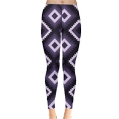 Native American Pattern Leggings  by Valentinaart