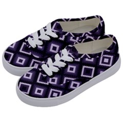 Native American Pattern Kids  Classic Low Top Sneakers by Valentinaart