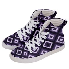 Native American Pattern Women s Hi-top Skate Sneakers by Valentinaart