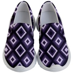 Native American Pattern Kids  Lightweight Slip Ons by Valentinaart