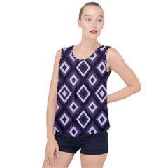 Native American Pattern Bubble Hem Chiffon Tank Top by Valentinaart