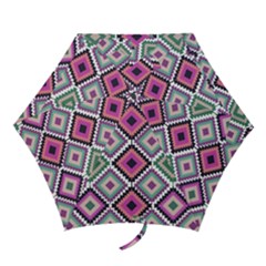 Native American Pattern Mini Folding Umbrellas by Valentinaart