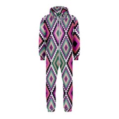 Native American Pattern Hooded Jumpsuit (kids) by Valentinaart