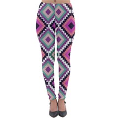 Native American Pattern Lightweight Velour Leggings by Valentinaart