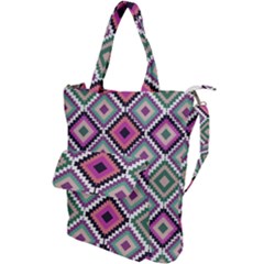 Native American Pattern Shoulder Tote Bag by Valentinaart