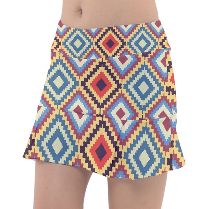 Native American Pattern Tennis Skirt