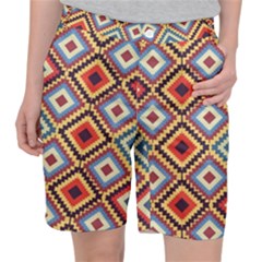 Native American Pattern Pocket Shorts by Valentinaart