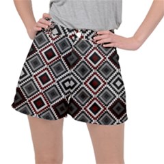 Native American Pattern Stretch Ripstop Shorts