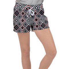 Native American Pattern Women s Velour Lounge Shorts by Valentinaart