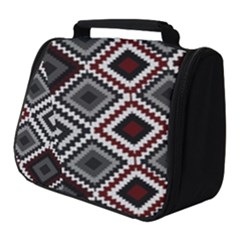 Native American Pattern Full Print Travel Pouch (small)