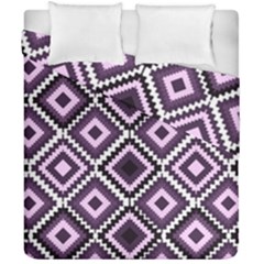 Native American Pattern Duvet Cover Double Side (california King Size) by Valentinaart