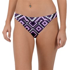 Native American Pattern Band Bikini Bottom