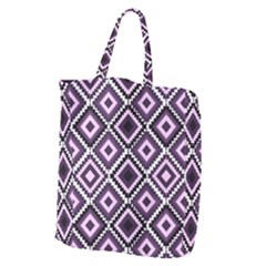 Native American Pattern Giant Grocery Tote by Valentinaart