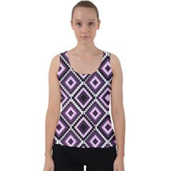 Native American Pattern Velvet Tank Top by Valentinaart