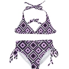 Native American Pattern Kids  Classic Bikini Set by Valentinaart