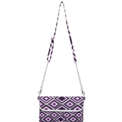 Native American Pattern Mini Crossbody Handbag