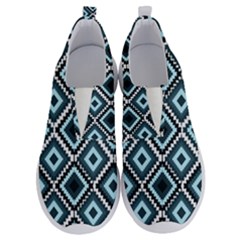 Native American Pattern No Lace Lightweight Shoes