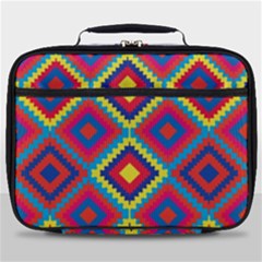 Native American Pattern Full Print Lunch Bag by Valentinaart