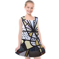 Hildesheim Germany Lower Saxony Kids  Cross Back Dress by Pakrebo