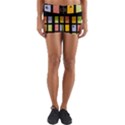 Window Stained Glass Glass Colors Yoga Shorts View1