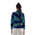 Sea Fans Diving Coral Stained Glass Windbreaker (Women) View2