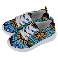 Church Window Stained Glass Church Kids  Lightweight Sports Shoes by Pakrebo