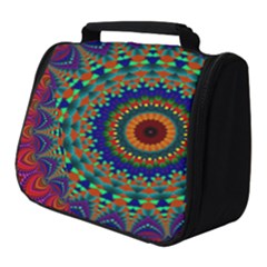 Kaleidoscope Mandala Pattern Full Print Travel Pouch (small)