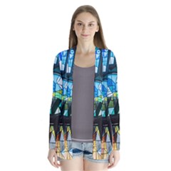 Cathedral Sagrada Família Barcelona Drape Collar Cardigan