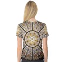 Stained Glass Window Glass Ceiling V-Neck Sport Mesh Tee View2