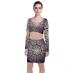 Stained Glass Window Glass Ceiling Top And Skirt Sets by Pakrebo