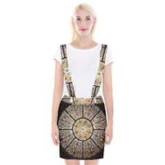 Stained Glass Window Glass Ceiling Braces Suspender Skirt by Pakrebo