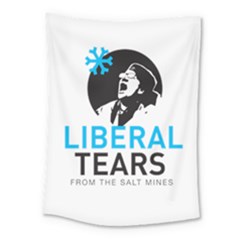 Liberal Tears Funny Screeching Democrat Screaming Medium Tapestry by snek