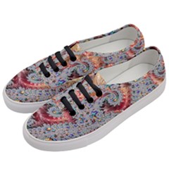 Fractal Artwork Design Pattern Women s Classic Low Top Sneakers by Pakrebo