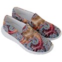 Fractal Artwork Design Pattern Women s Lightweight Slip Ons View3