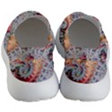 Fractal Artwork Design Pattern Women s Lightweight Slip Ons View4