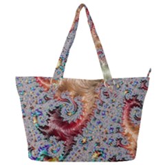 Fractal Artwork Design Pattern Full Print Shoulder Bag