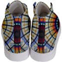 Background Stained Glass Window Kids  Hi-Top Skate Sneakers View4