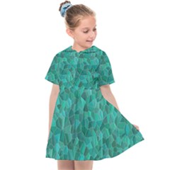 Turquoise Kids  Sailor Dress by LalaChandra