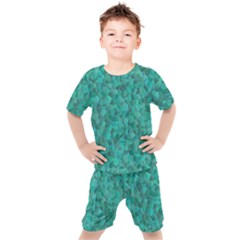 Turquoise Kid s Set by LalaChandra