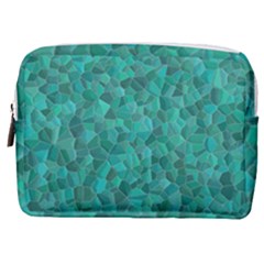 Turquoise Make Up Pouch (medium) by LalaChandra