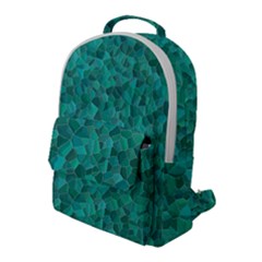 Turquoise Flap Pocket Backpack (large)