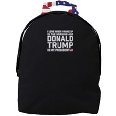 I Love When I Wake Up And Donald Trump Is My President Maga Mini Full Print Backpack by snek