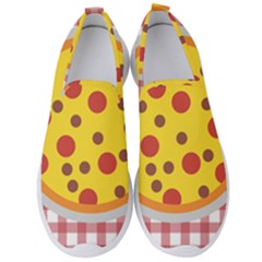 Pizza Table Pepperoni Sausage Men s Slip On Sneakers