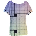 Construction Rectangle Steel Metal Women s Oversized Tee View1