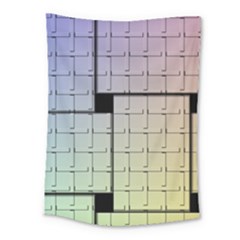 Construction Rectangle Steel Metal Medium Tapestry by Pakrebo