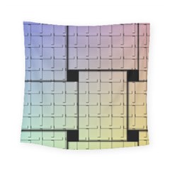 Construction Rectangle Steel Metal Square Tapestry (small) by Pakrebo