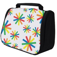 Celebrate Pattern Colorful Design Full Print Travel Pouch (big)