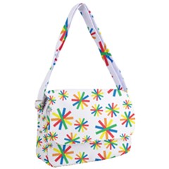 Celebrate Pattern Colorful Design Courier Bag