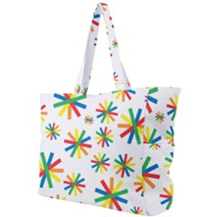 Celebrate Pattern Colorful Design Simple Shoulder Bag by Pakrebo